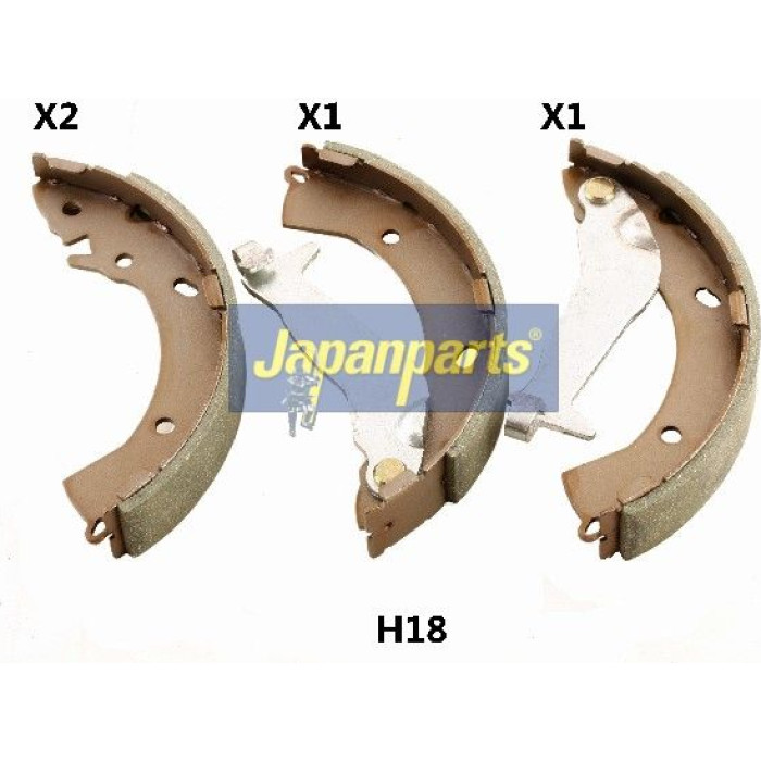 Japanparts Bremsbacken GF-H18AF Japanparts Bremsbacken GF-H18AF