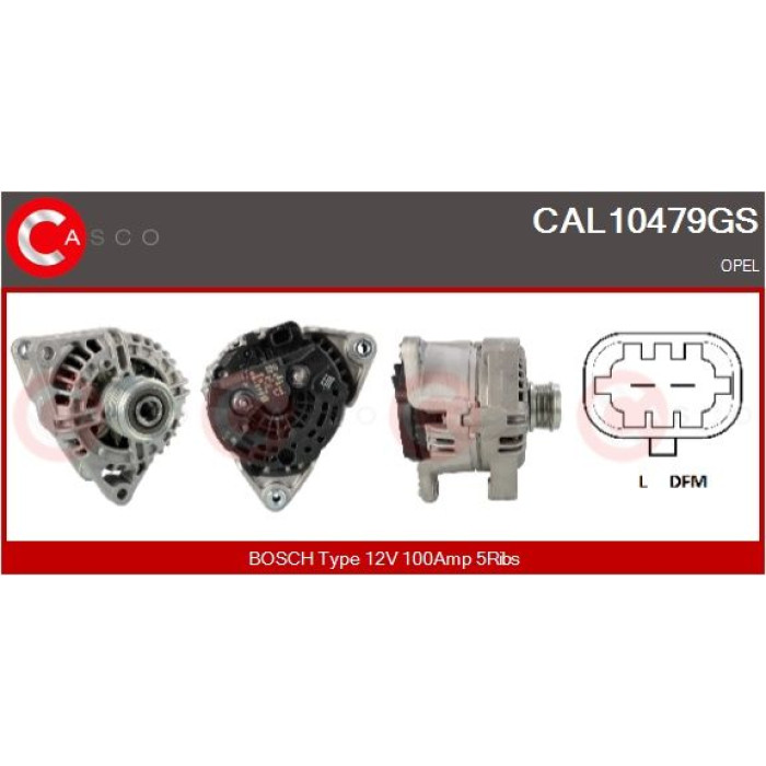 CASCO Generator CAL10479GS CASCO Generator CAL10479GS