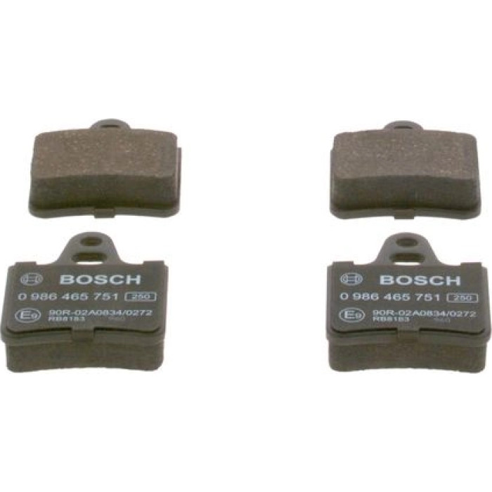 Bosch Bremsbelagsatz 0 986 465 751 Bosch Bremsbelagsatz 0 986 465 751