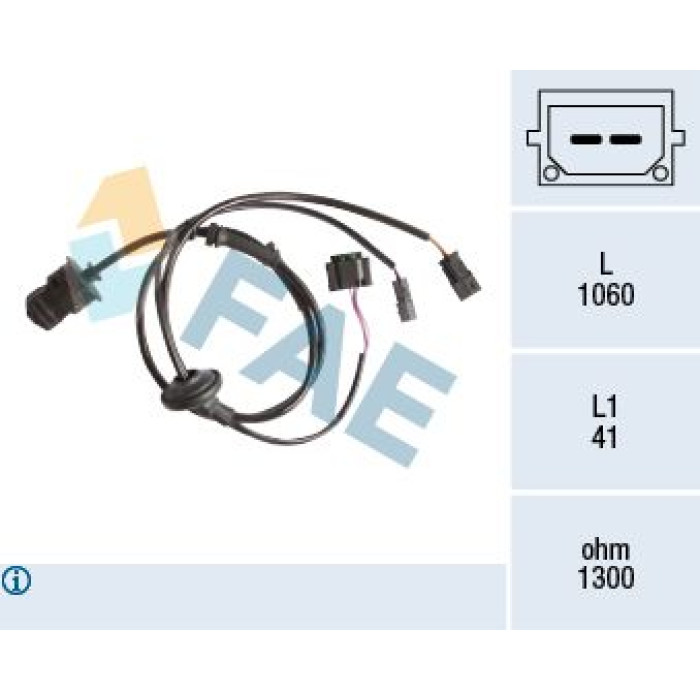 FAE Sensor, Raddrehzahl 78209 FAE Sensor, Raddrehzahl 78209