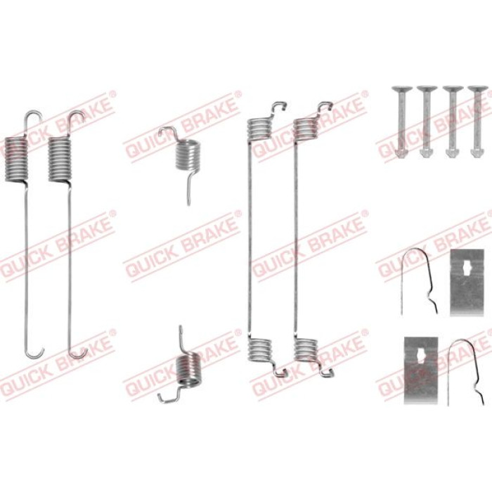 Quick Brake Montagesatz für Bremsbacken 105-0007 Quick Brake Montagesatz für Bremsbacken 105-0007