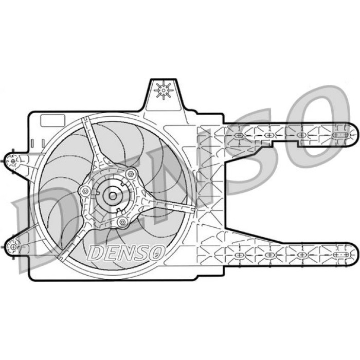 Denso Kühlerlüfter DER13006 Denso Kühlerlüfter DER13006