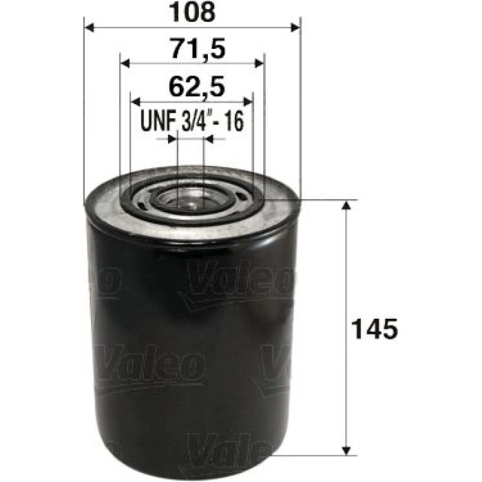 Valeo Ölfilter 586014 Valeo Ölfilter 586014