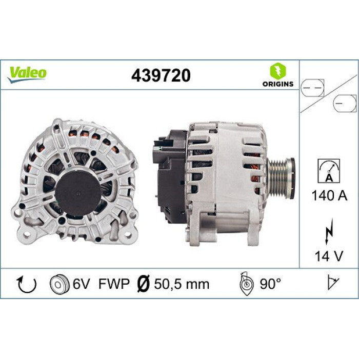 Valeo Lichtmaschine 439720 Valeo Lichtmaschine 439720