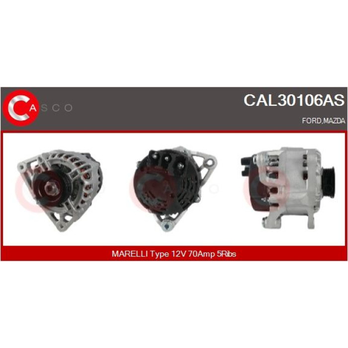 CASCO Generator CAL30106AS CASCO Generator CAL30106AS