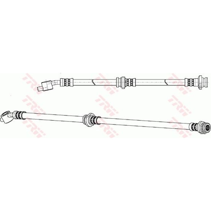 TRW Bremsschlauch PHD972 TRW Bremsschlauch PHD972