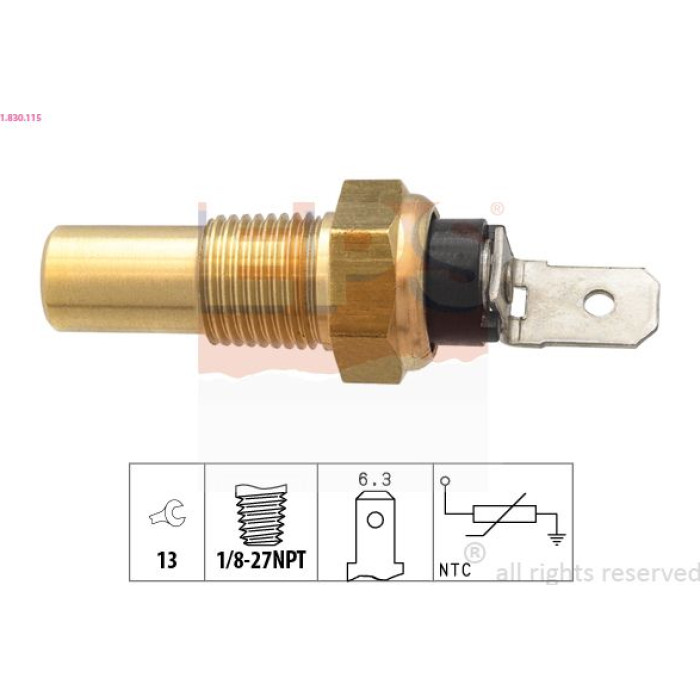 EPS Temperatursensor 1.830.115 EPS Temperatursensor 1.830.115