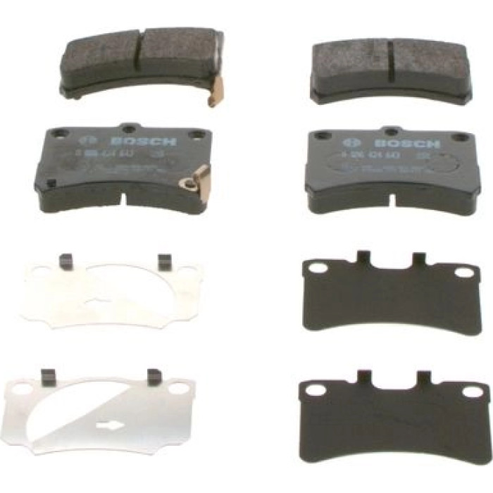 Bosch Bremsbelagsatz 0 986 424 643 Bosch Bremsbelagsatz 0 986 424 643