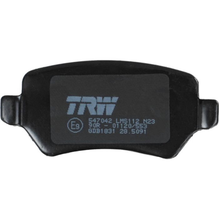 TRW Bremsbeläge Hinterachse GDB1831 TRW Bremsbeläge Hinterachse GDB1831