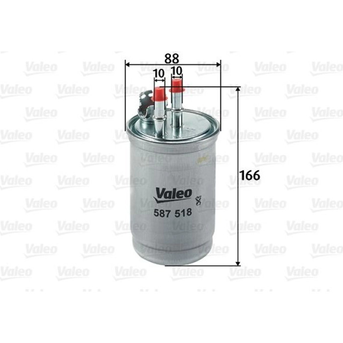 Valeo Kraftstofffilter 587518 Valeo Kraftstofffilter 587518