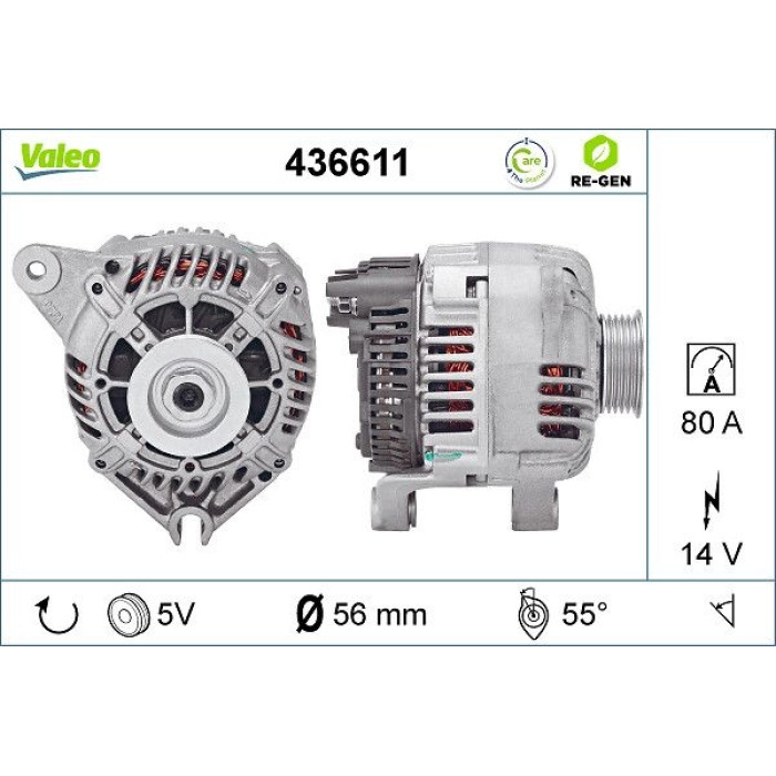 Valeo Lichtmaschine 436611 Valeo Lichtmaschine 436611
