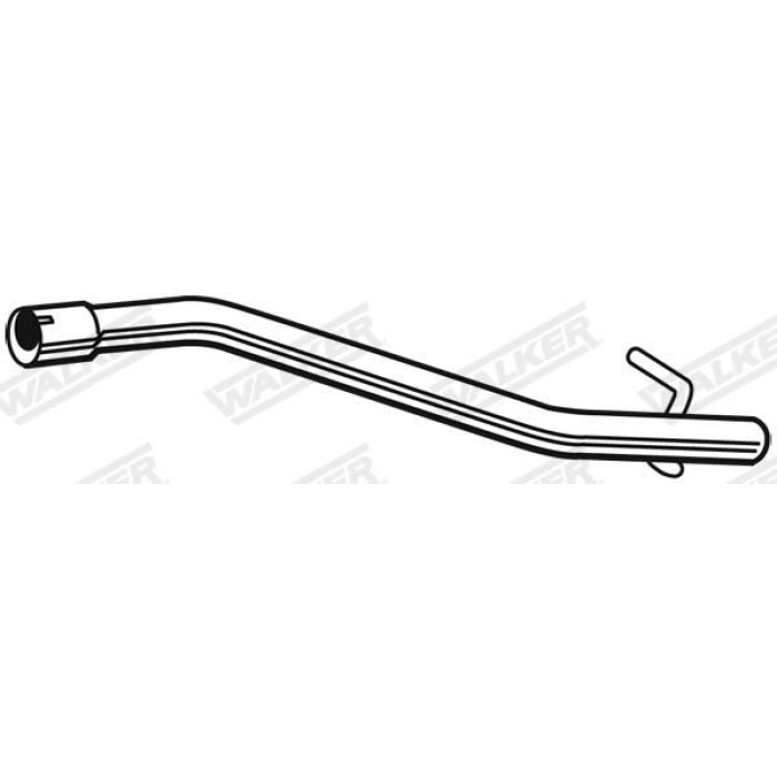 Walker Abgasrohr hinten 9249 Walker Abgasrohr hinten 9249