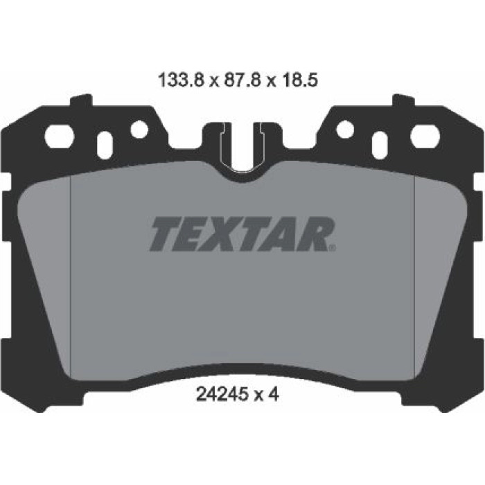 Textar Bremsbelagsatz 2424501