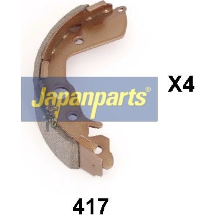 Japanparts Bremsbacken GF-417AF Japanparts Bremsbacken GF-417AF