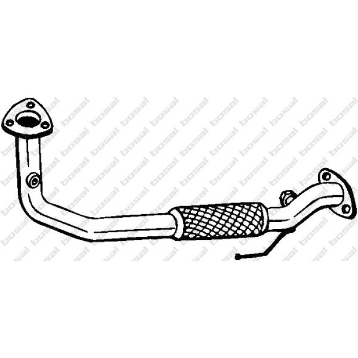 Bosal Abgasrohr 836-287 Bosal Abgasrohr 836-287