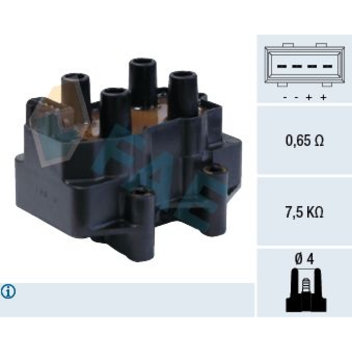 FAE Zündspule 80207 FAE Zündspule 80207