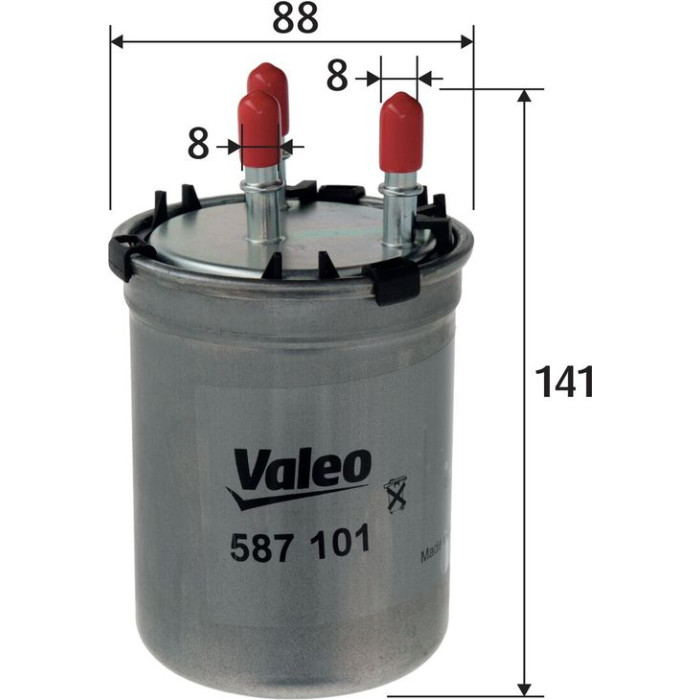 Valeo Kraftstofffilter 587101 Valeo Kraftstofffilter 587101