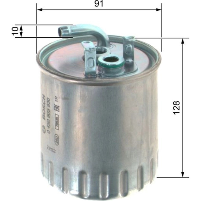 Bosch Kraftstofffilter 0 450 905 930 Bosch Kraftstofffilter 0 450 905 930