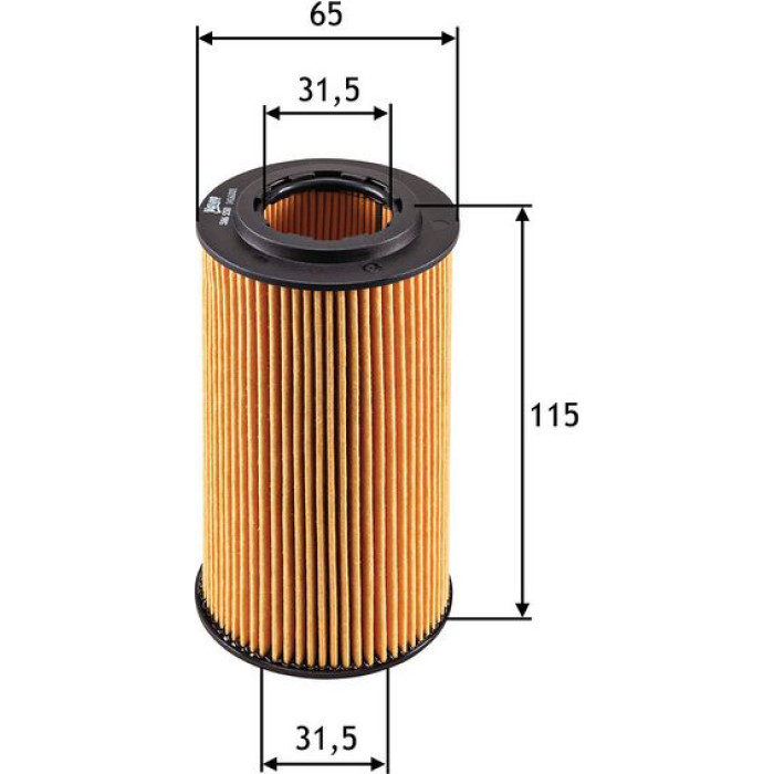 Valeo Ölfilter 586550 Valeo Ölfilter 586550