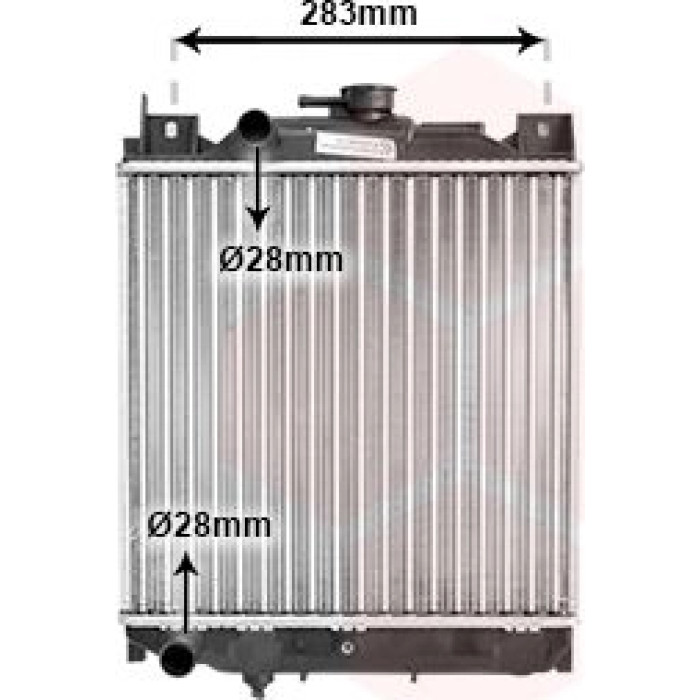 Van Wezel Motorkühler 52002009 Van Wezel Motorkühler 52002009