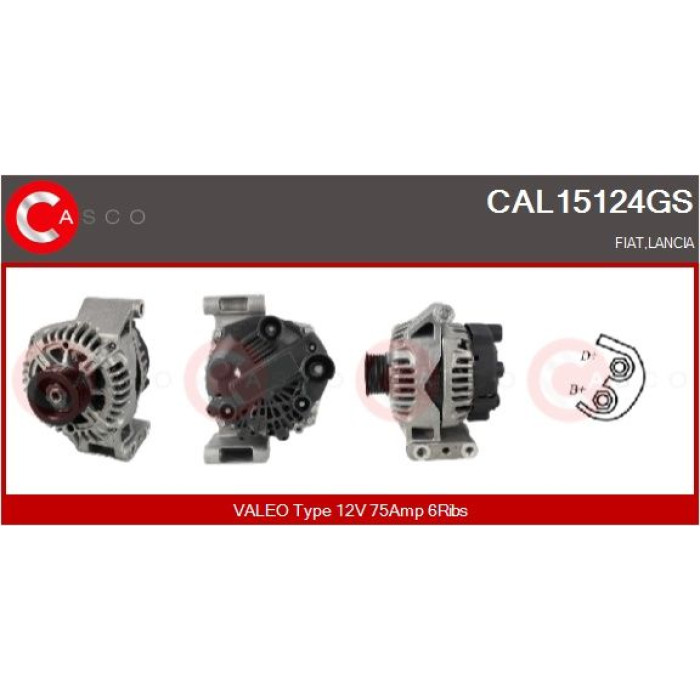 CASCO Generator CAL15124GS CASCO Generator CAL15124GS