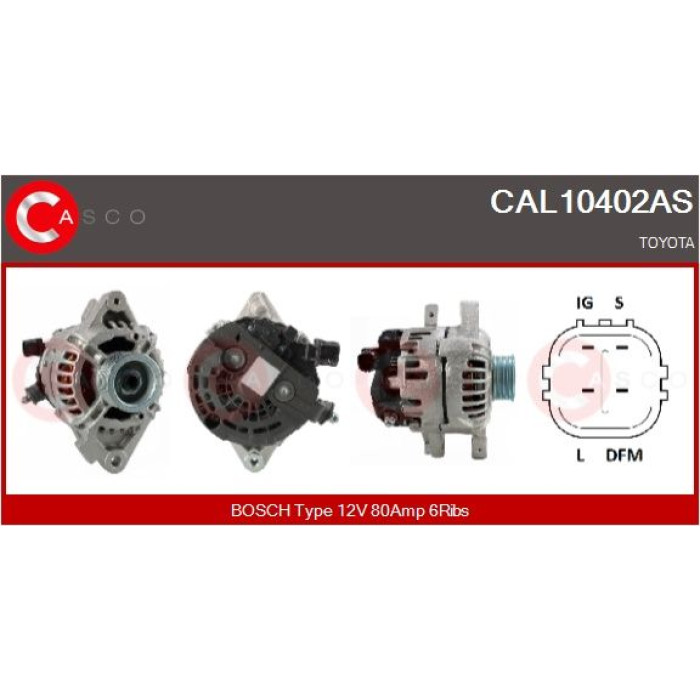 CASCO Generator CAL10402AS CASCO Generator CAL10402AS