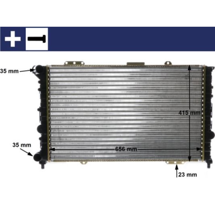 MAHLE Kühler, Motorkühlung CR 1410 000S MAHLE Kühler, Motorkühlung CR 1410 000S