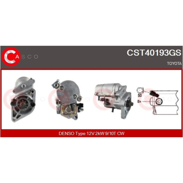 CASCO Anlasser CST40193GS CASCO Anlasser CST40193GS