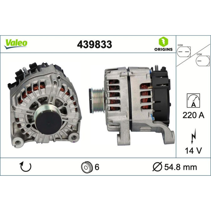 Valeo Lichtmaschine 439833
