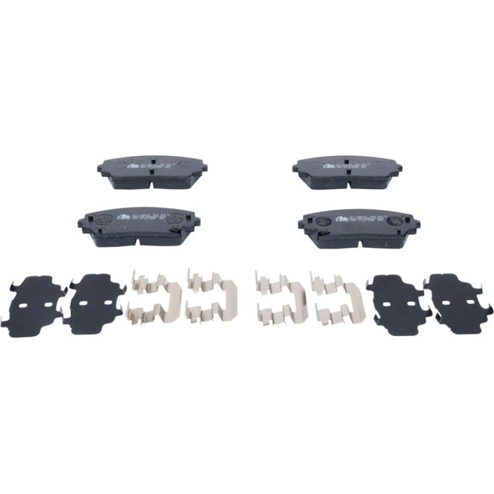 ATE Bremsbelagsatz Kia Vorderachse Picanto 1.0-1.2 11 13.0460-5649.2 ATE Bremsbelagsatz Kia Vorderachse Picanto 1.0-1.2 11 13.0460-5649.2