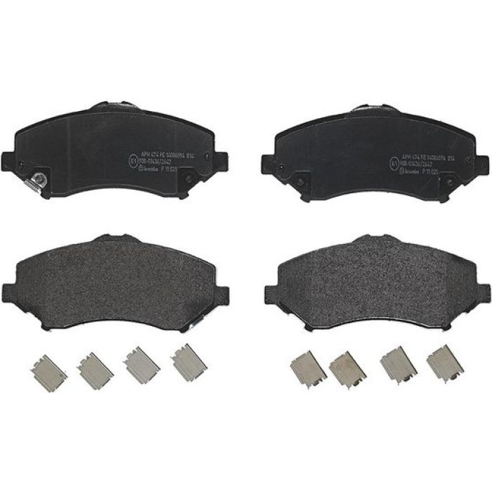 P 11 025 Brembo Prime Bremsbelagsatz Vorderachse – P 11 025 – 147 x 63 x 19 mm – Bremssystem Bosch – OE Nummer 00K68029263AA P 11 025 Brembo Prime Bremsbelagsatz Vorderachse – P 11 025 – 147 x 63 x 19 mm – Bremssystem Bosch – OE Nummer 00K68029263AA