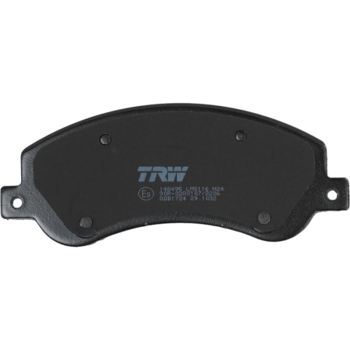 TRW Bremsbeläge Vorderachse SUV/LCV GDB1724 TRW Bremsbeläge Vorderachse SUV/LCV GDB1724