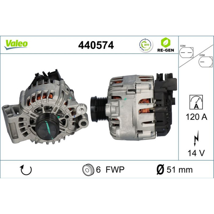 Valeo Lichtmaschine 440574