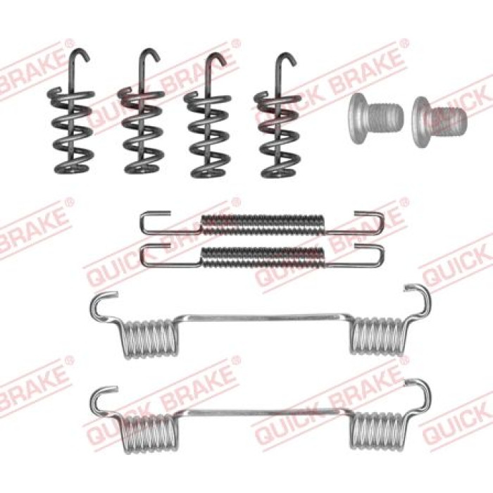 Quick Brake Zubehörsatz für Trommelbremsbacken 105-0051 Quick Brake Zubehörsatz für Trommelbremsbacken 105-0051