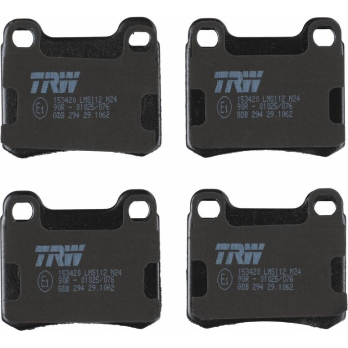 TRW Bremsbeläge Hinterachse GDB294 TRW Bremsbeläge Hinterachse GDB294