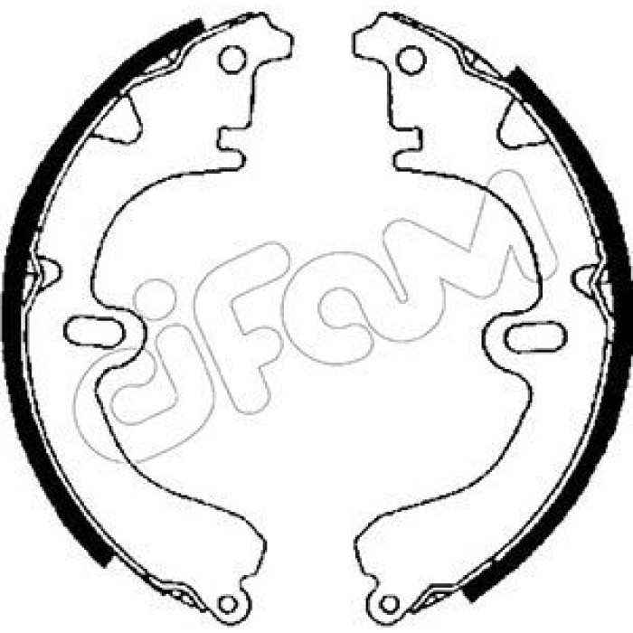 CIFAM Bremsbackensatz 153-417 CIFAM Bremsbackensatz 153-417