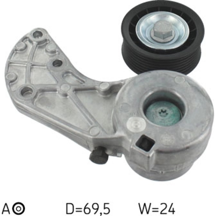 SKF Keilrippenriemen-Spannrolle VKM 31318 SKF Keilrippenriemen-Spannrolle VKM 31318