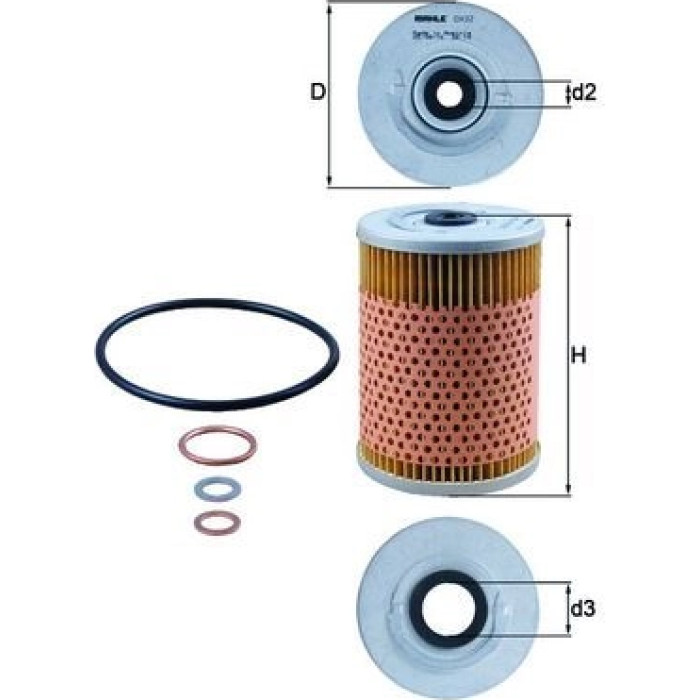 OX 32D MAHLE Ölfilter OX 32D, Filtereinsatz, Höhe 121 mm – u. a. für Mercedes-Benz S-Klasse (W126), Coupé (C126), SL (R107) – OE Nummer 0001800309 - l OX 32D MAHLE Ölfilter OX 32D, Filtereinsatz, Höhe 121 mm – u. a. für Mercedes-Benz S-Klasse (W126), Coupé (C126), SL (R107) – OE Nummer 0001800309 - l