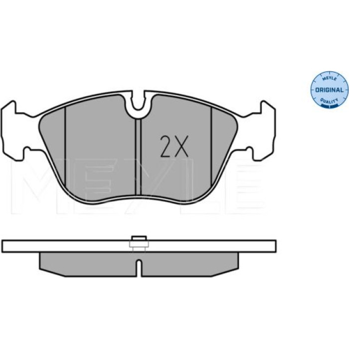 MEYLE Bremsbelagsatz Volvo S70 252127319 MEYLE Bremsbelagsatz Volvo S70 252127319