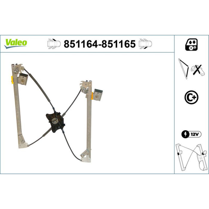 Valeo Fensterheber 851164 Valeo Fensterheber 851164