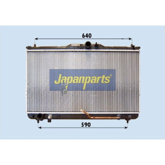 Japanparts Motorkühler RDA283092 Japanparts Motorkühler RDA283092