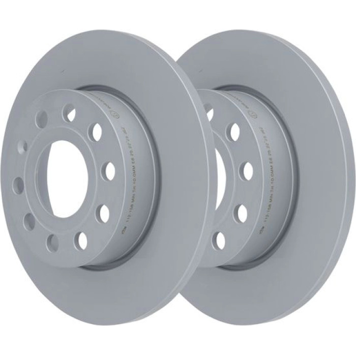 ATE Bremsscheibe VW Hinterachse Golf 5 24.0112-0158.1 ATE Bremsscheibe VW Hinterachse Golf 5 24.0112-0158.1