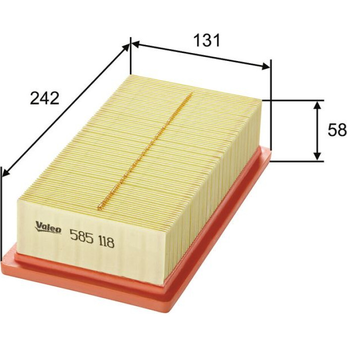 Valeo Luftfilter 585118