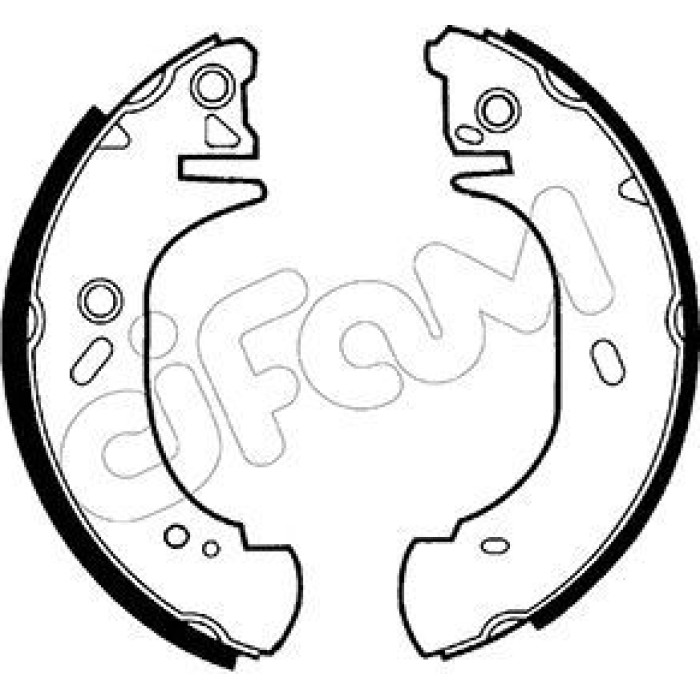 CIFAM Bremsbackensatz 153-127 CIFAM Bremsbackensatz 153-127