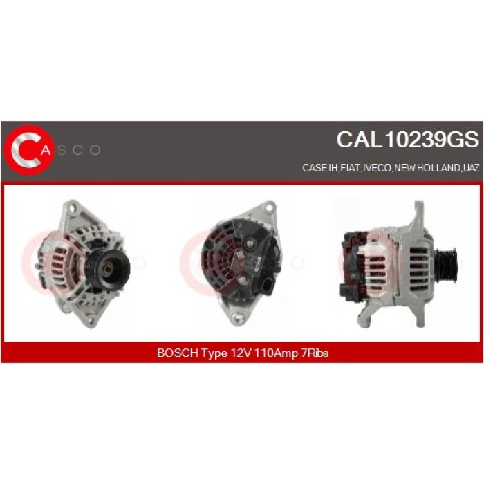 CASCO Generator CAL10239GS CASCO Generator CAL10239GS