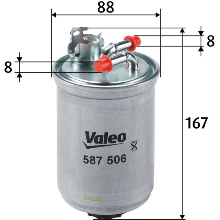 Valeo Kraftstofffilter 587506 Valeo Kraftstofffilter 587506