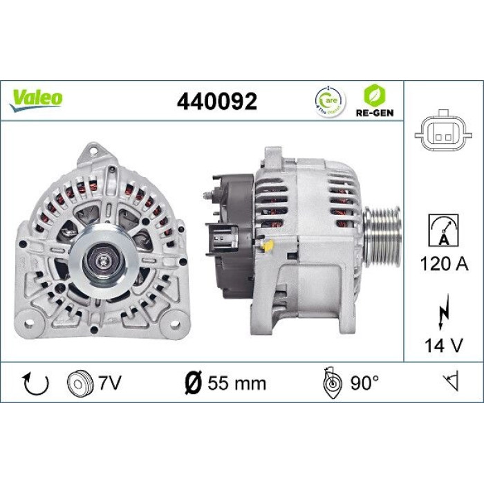 Valeo Lichtmaschine 440092 Valeo Lichtmaschine 440092