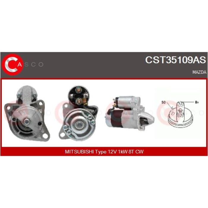 CASCO Anlasser CST35109AS CASCO Anlasser CST35109AS