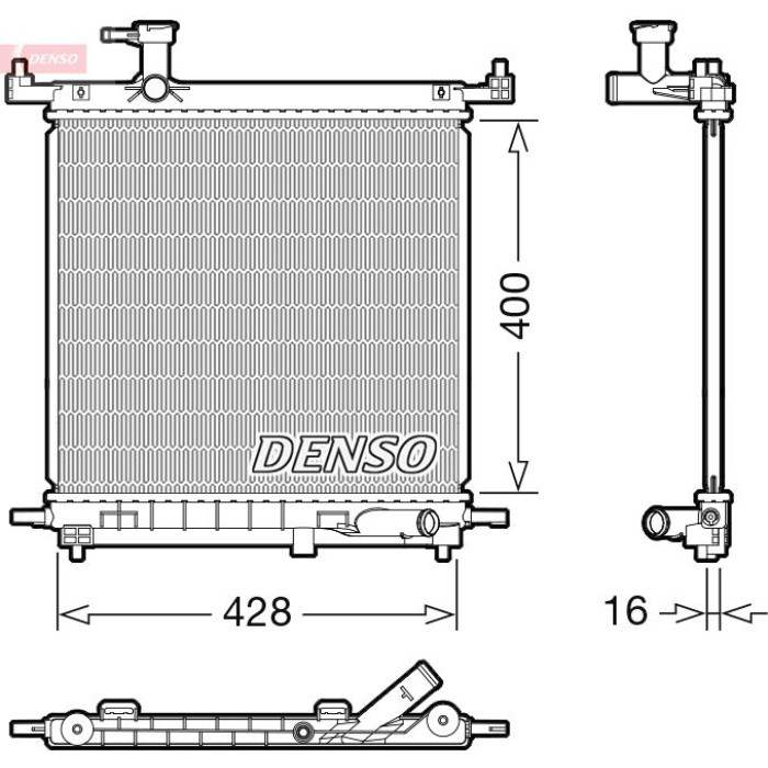 Denso Motorkühler DRM46072