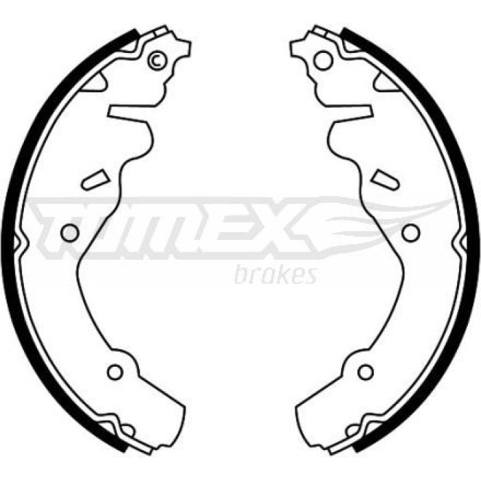 TX 22-42 TOMEX brakes Bremsbackensatz TX 22-42 TX 22-42 TOMEX brakes Bremsbackensatz TX 22-42
